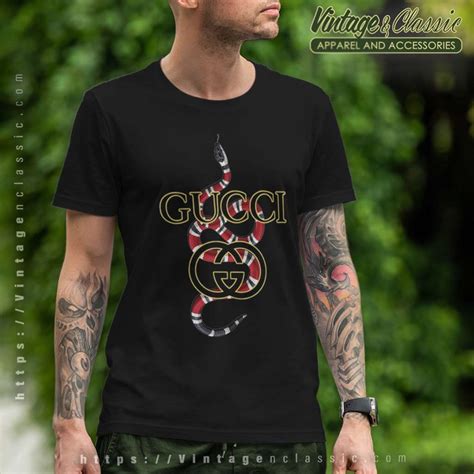 gucci snake t shirt replica|gucci polo shirt snake collar.